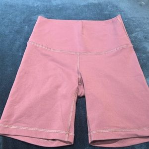 New Butter cheeky high rise 7”. Dark mauve colour